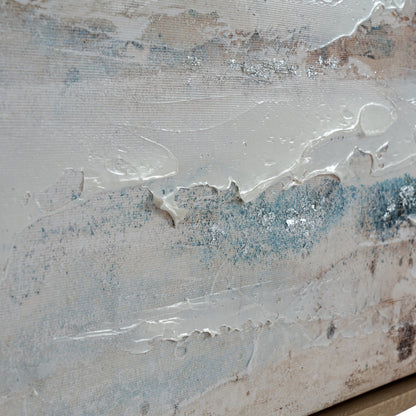 Veydra Hand Painted Canvas In Frame - Luxe Home Comforts