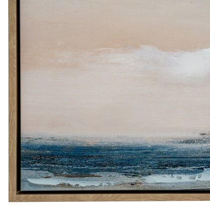 Ondra Hand Painted Canvas In Frame - Luxe Home Comforts