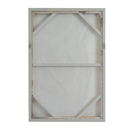 Ashenra Hand Painted Canvas In Frame - Luxe Home Comforts