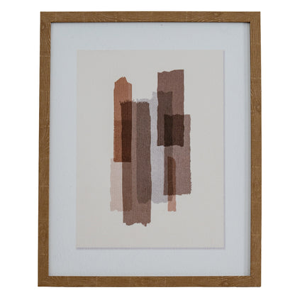 Tydis Art Mounted In Wooden Frame - Luxe Home Comforts