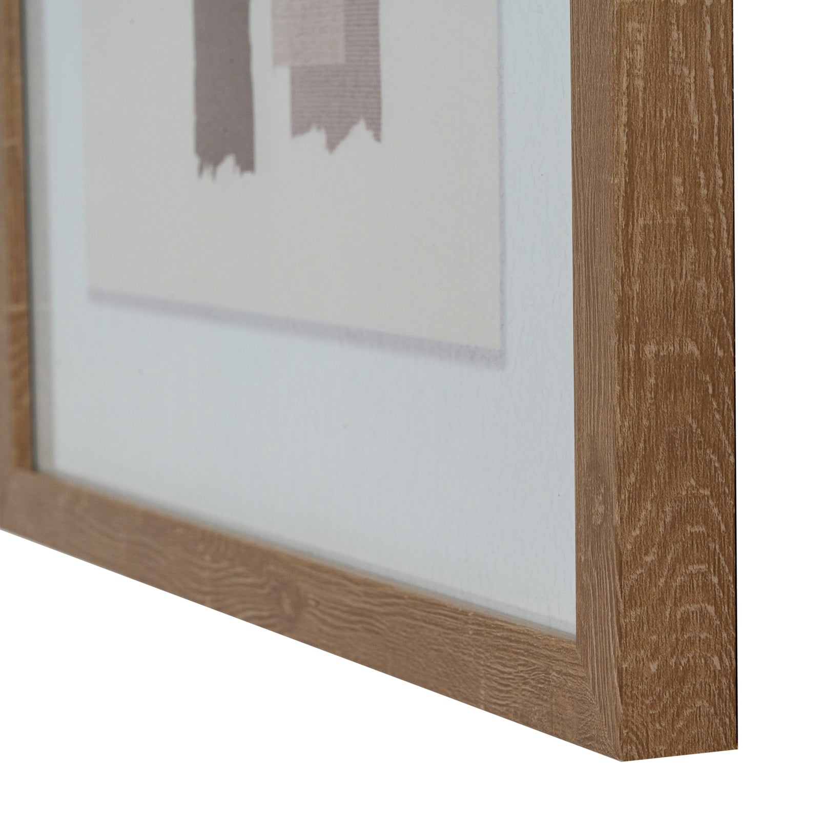 Terran Art Mounted In Wooden Frame - Luxe Home Comforts