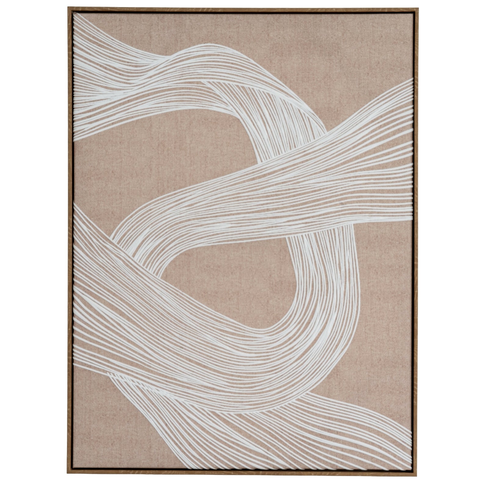 Clayre Line Art In Frame - Luxe Home Comforts