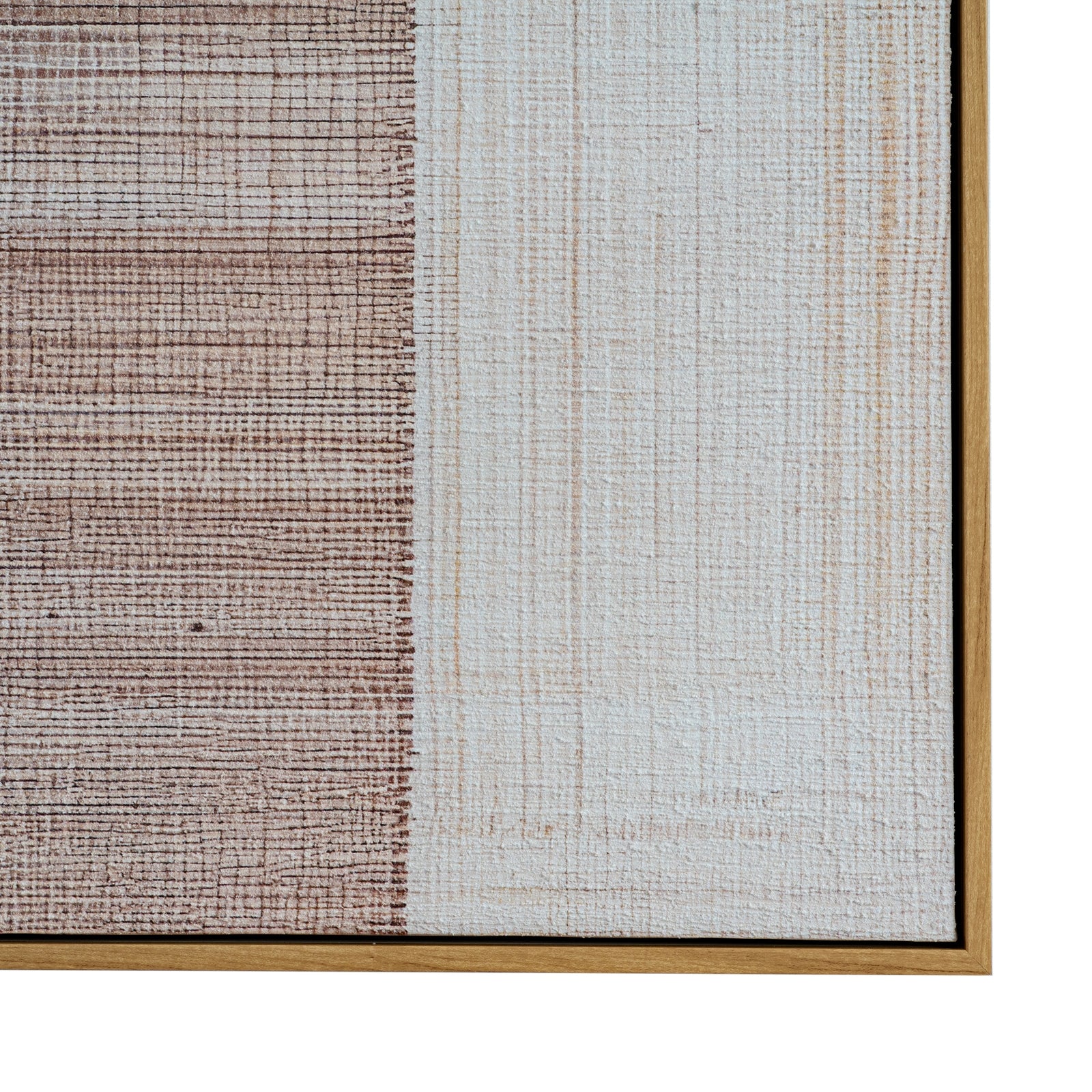 Umbora Hand Painted Canvas In Frame - Luxe Home Comforts