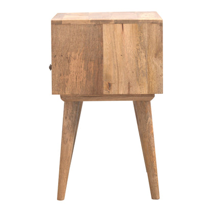 Modern Bedside Table with Open Slot
