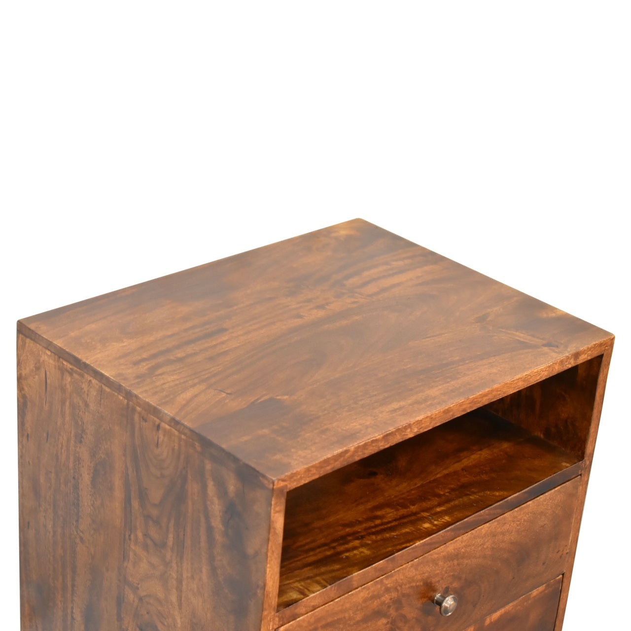 Classic Chestnut Bedside Table