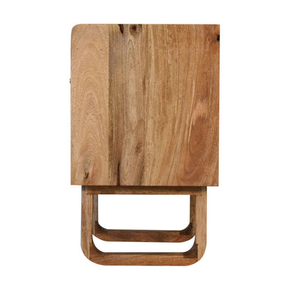U-Shape Sunrise Open Slot Bedside Table