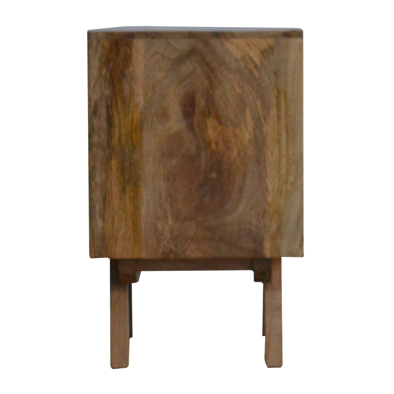 Two Tone Hand Painted Bedside Table