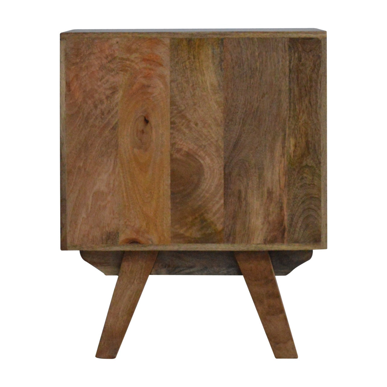 Two Tone Hand Painted Bedside Table
