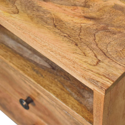 Mini Oak-ish Classic Open Bedside Table