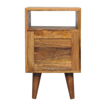 Mini Oak-ish Classic Open Bedside Table
