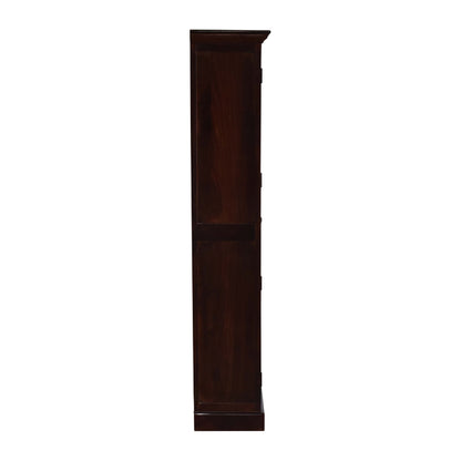 Tall Cherry Glazed Cabinet