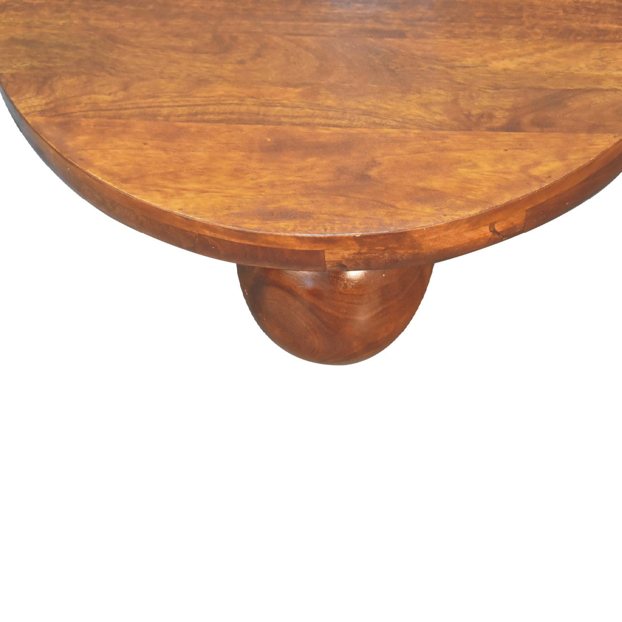 Chestnut Central Ball Coffee Table