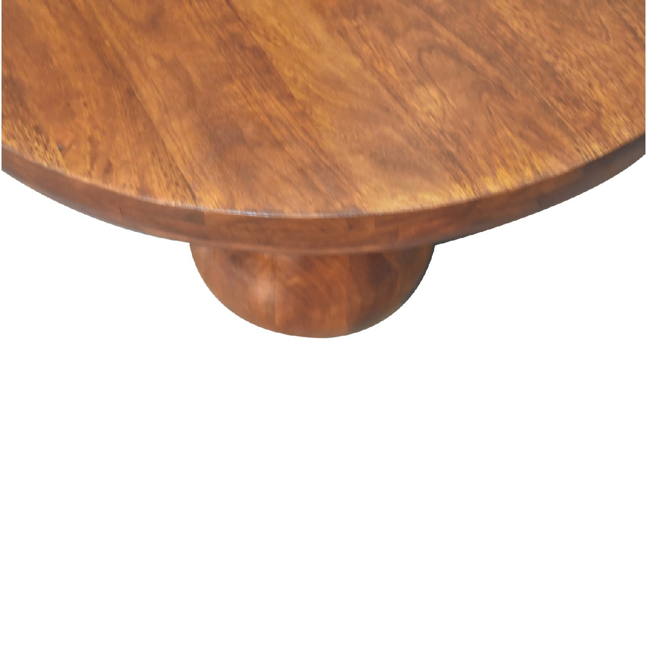 Chestnut Central Ball Coffee Table