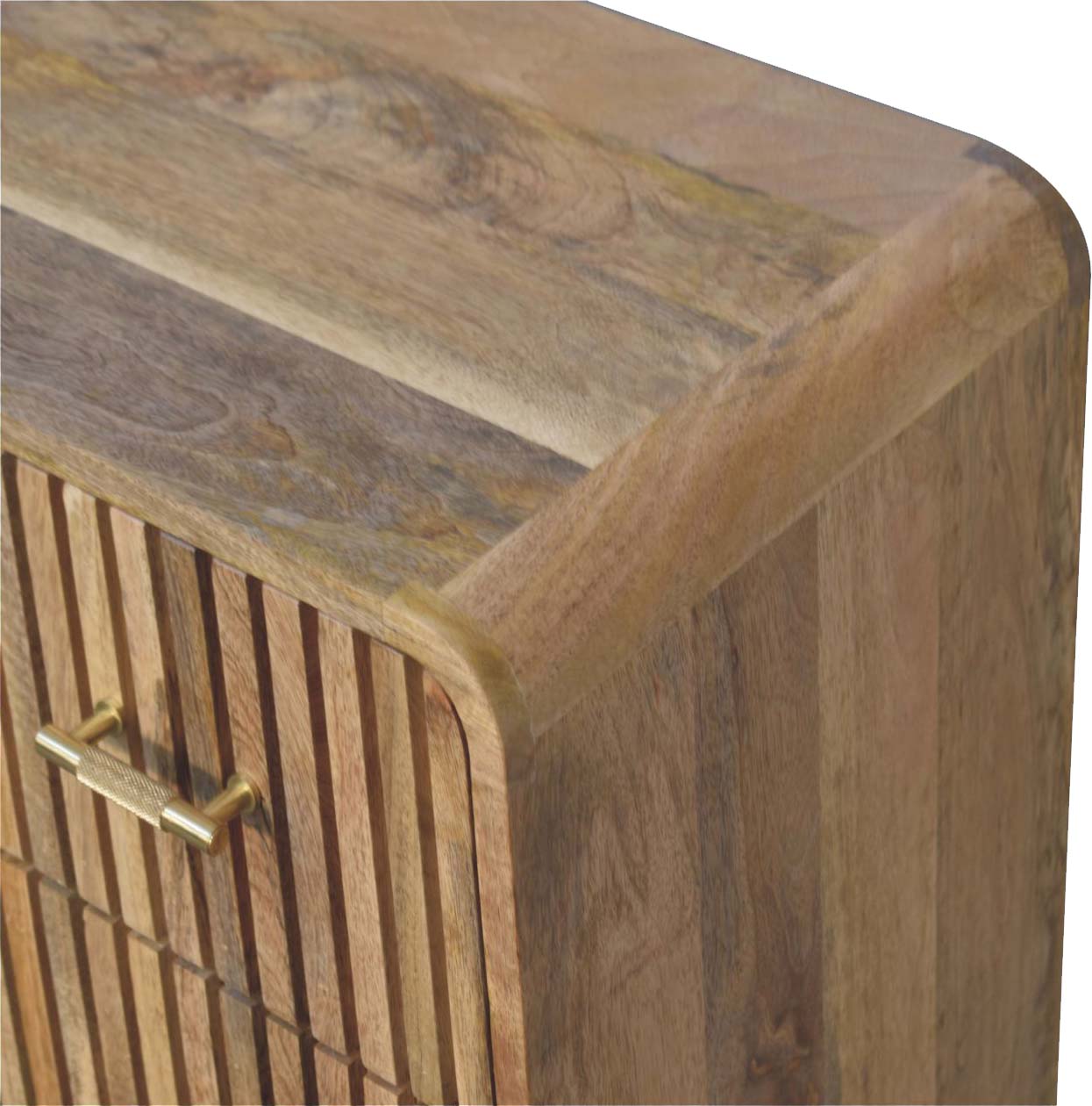 T-bar Ridged Chest Of Drawers