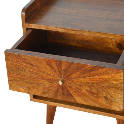 Sunrise Chestnut Bedside Table
