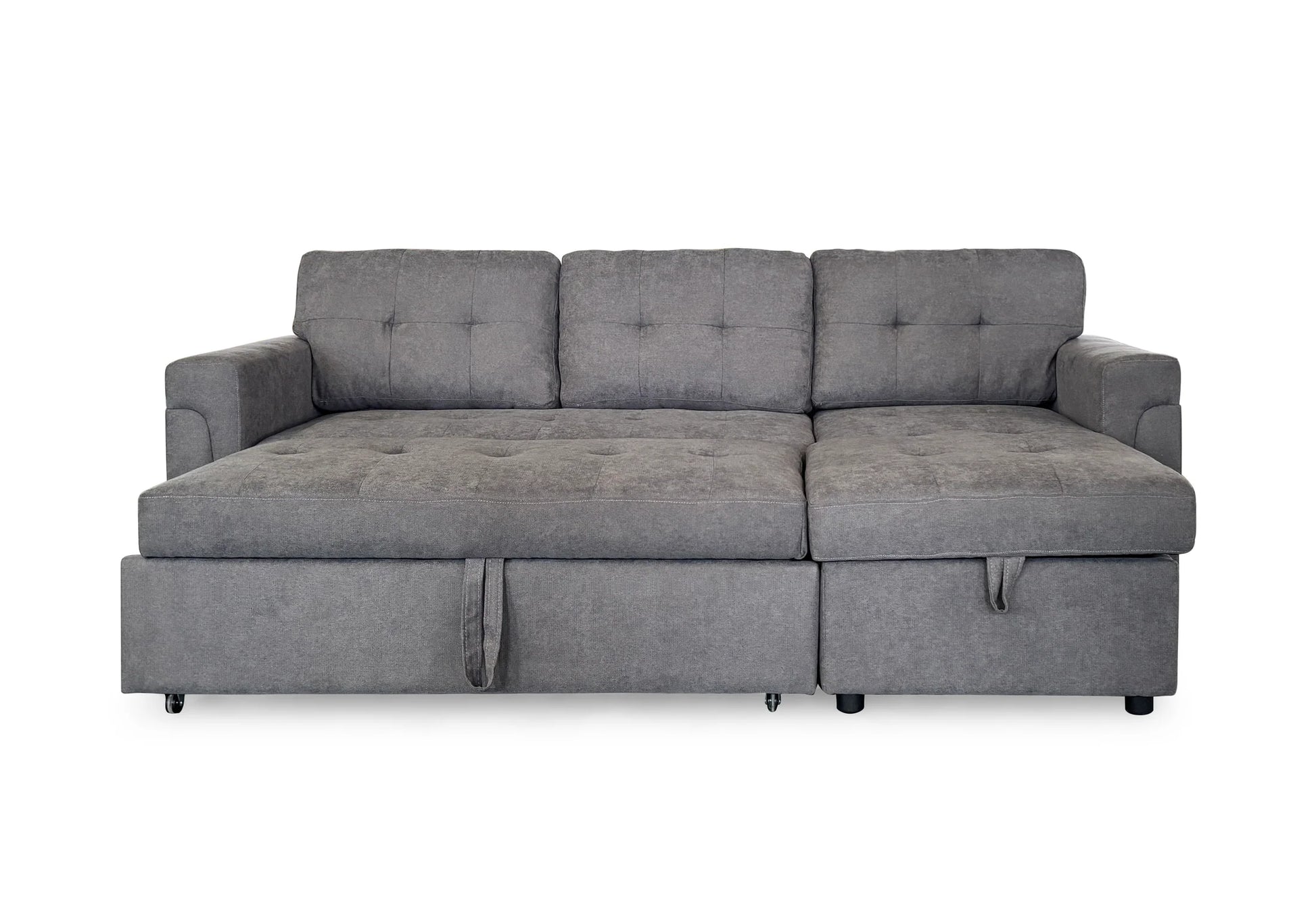 Omniya Sofabed Grey Universal Corner - Luxe Home Comforts