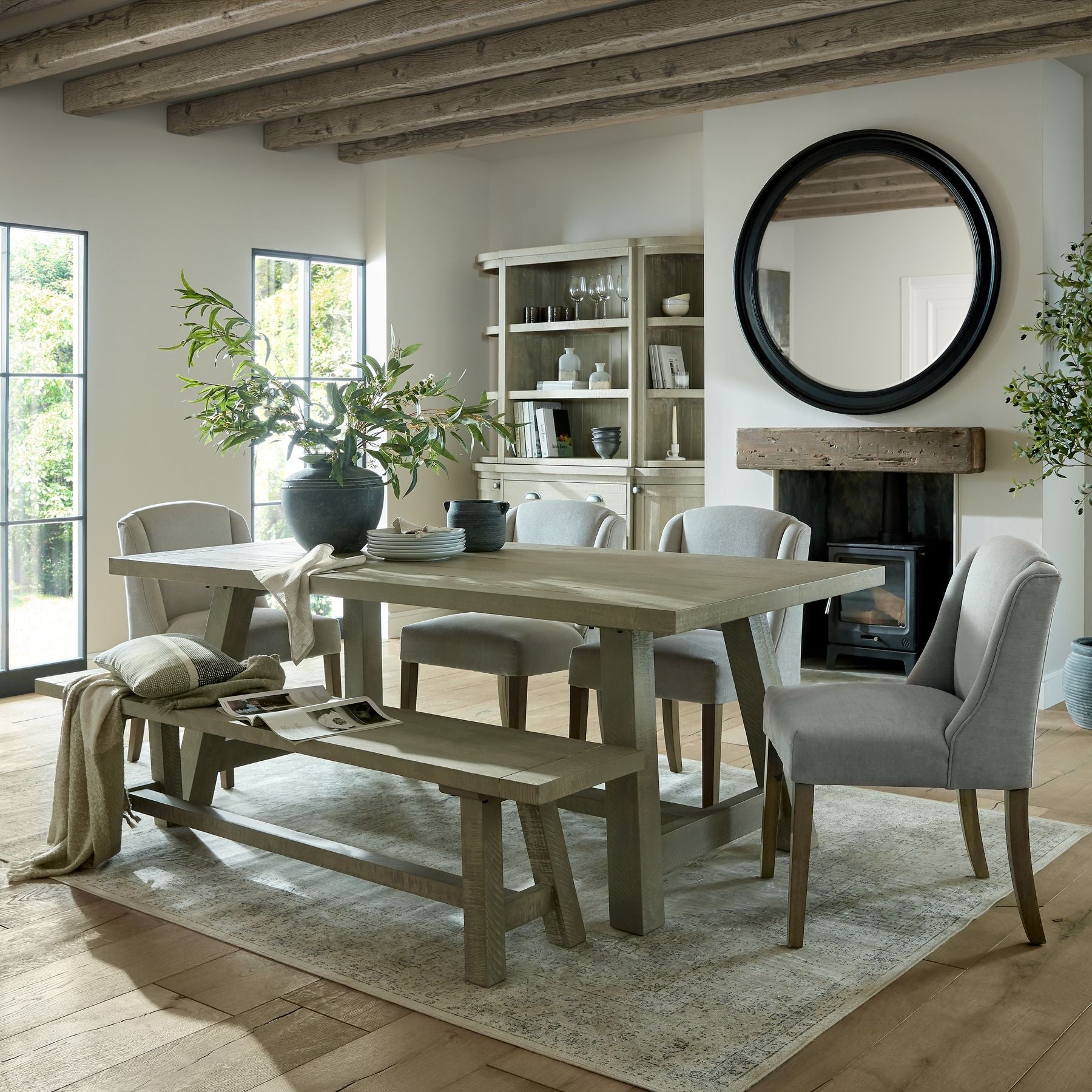 Amalfi Grey Water Pot - Luxe Home Comforts