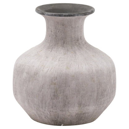 Bloomville Squat Stone Vase - Luxe Home Comforts