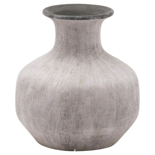 Bloomville Squat Stone Vase - Luxe Home Comforts