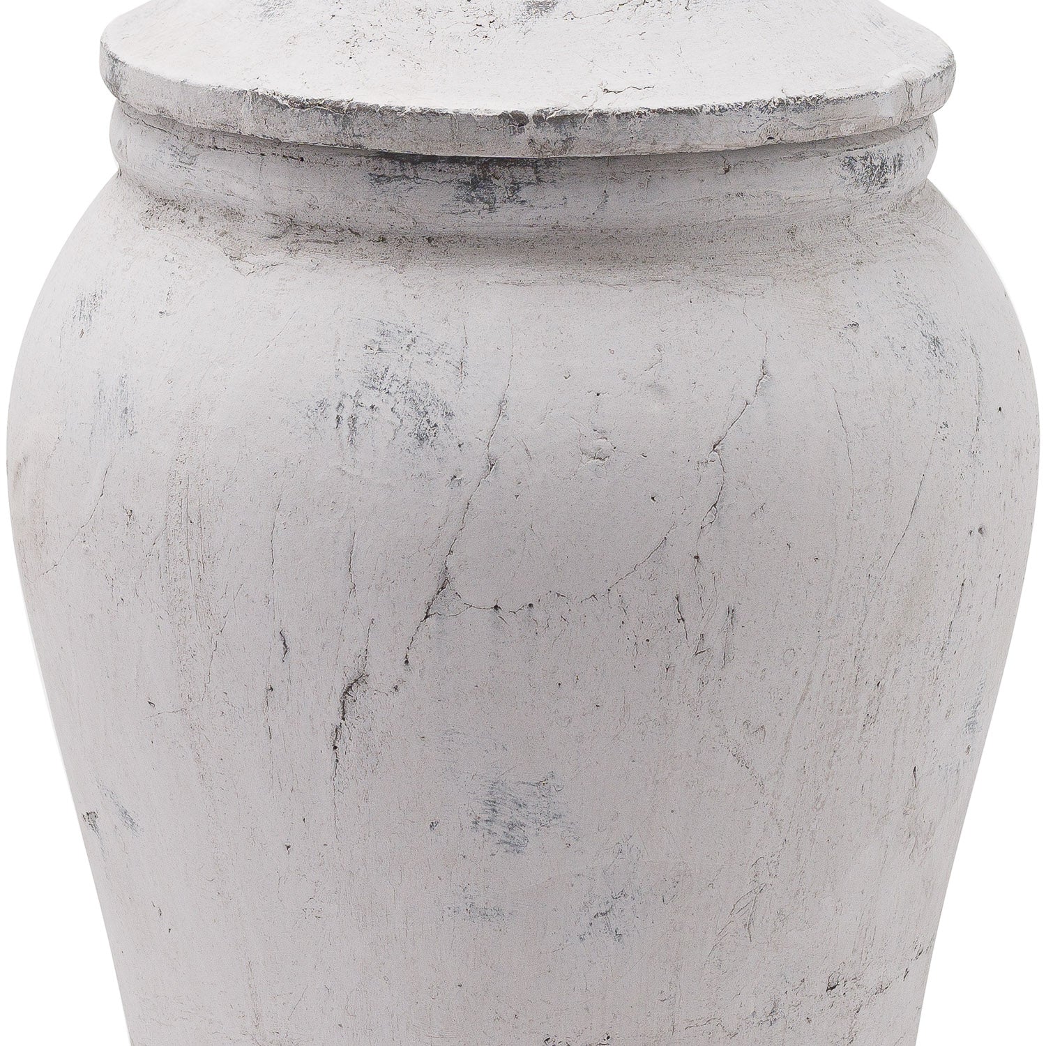 Bloomville Stone Ginger Jar - Luxe Home Comforts