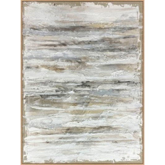 Breeze Hand Painted Canvas In Frame - Luxe Home Comforts