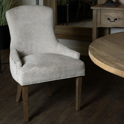 Brockham Taupe Dining Chair - Luxe Home Comforts