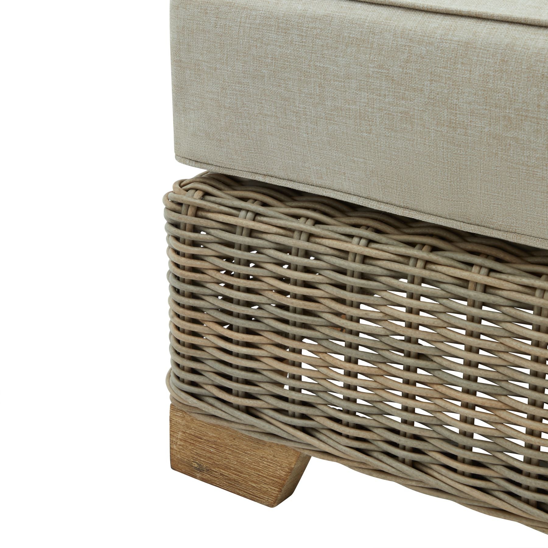 Capri Collection Outdoor Foot Stool - Luxe Home Comforts