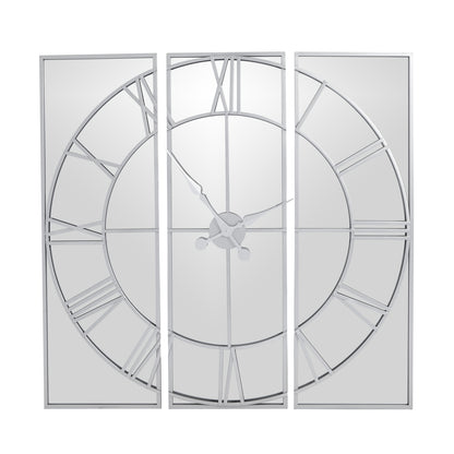 Celina Mirrored Wall Clock - Luxe Home Comforts