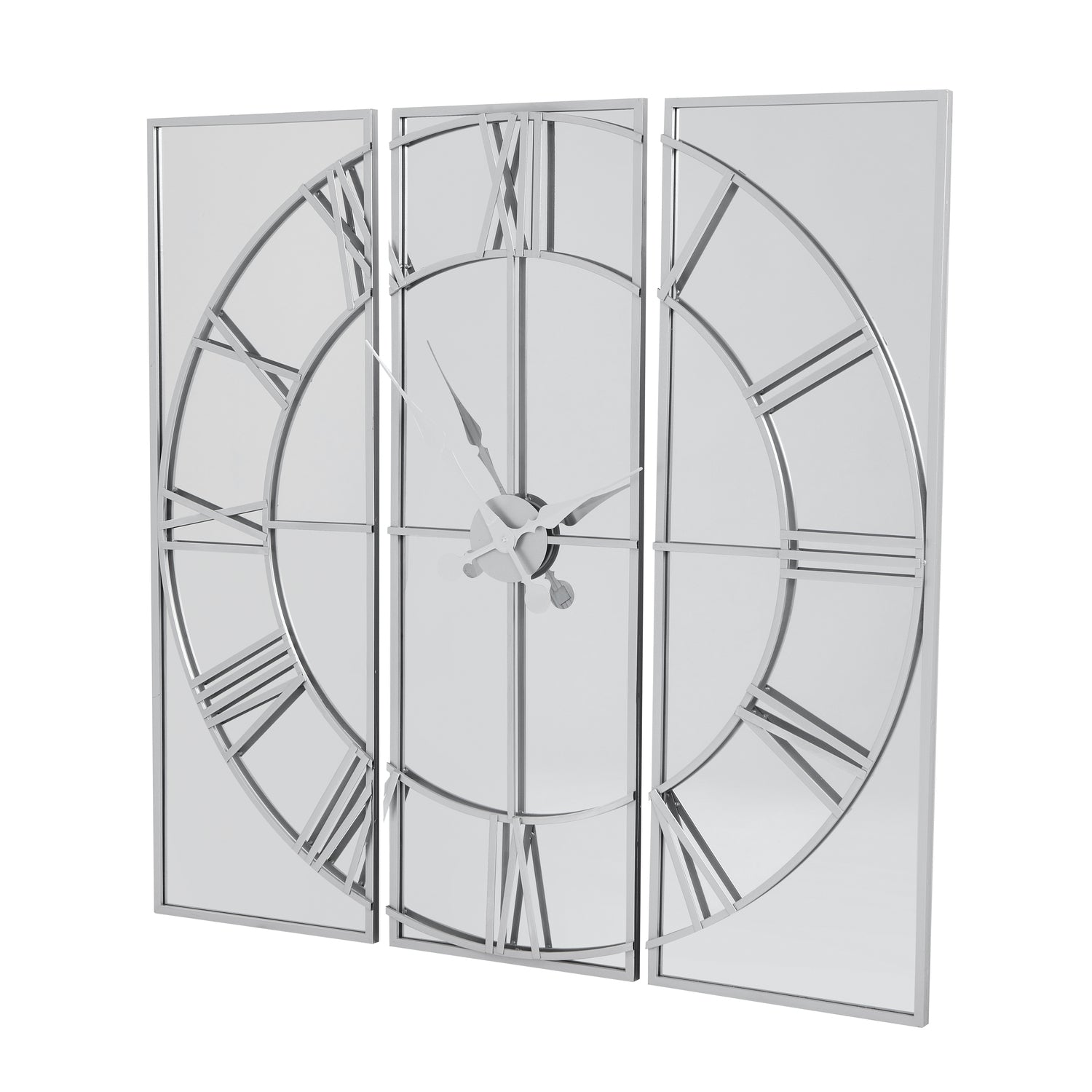 Celina Mirrored Wall Clock - Luxe Home Comforts
