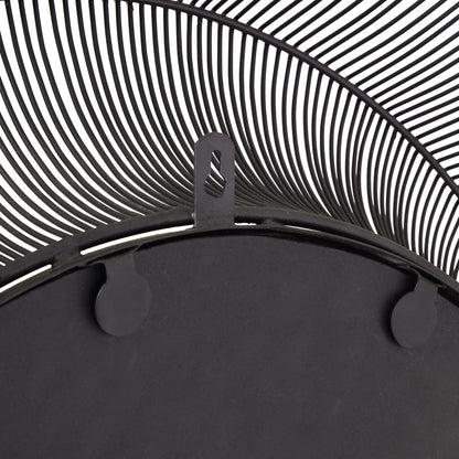 Chico Black Large Wire Mirror - Luxe Home Comforts