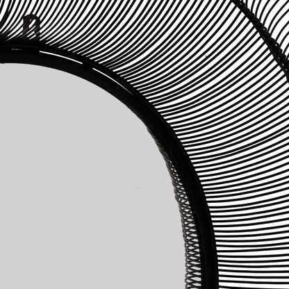 Chico Black Large Wire Mirror - Luxe Home Comforts