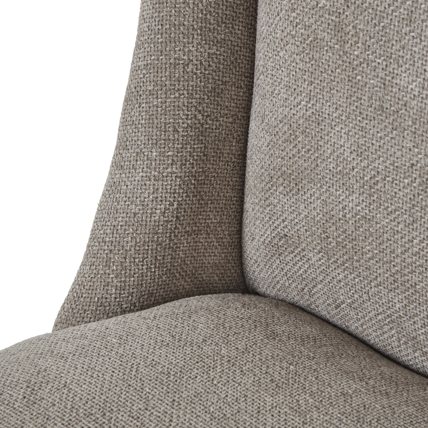 Compton Woven Taupe Dining Chair - Luxe Home Comforts