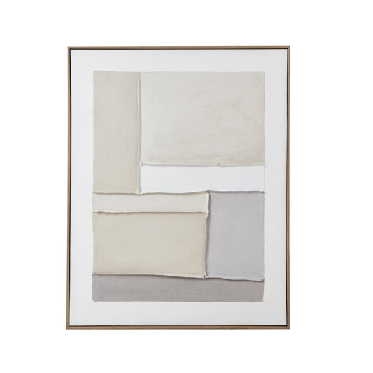 Contempo Alpha Framed Painting On Canvas - Luxe Home Comforts