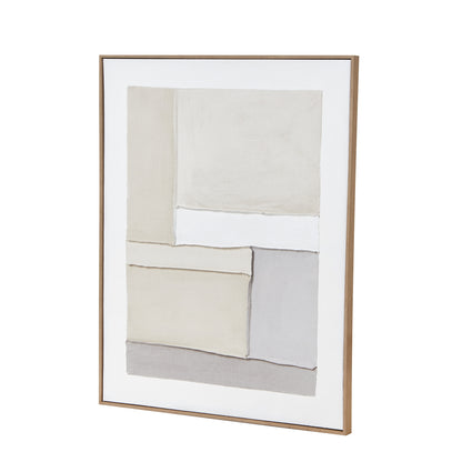 Contempo Alpha Framed Painting On Canvas - Luxe Home Comforts