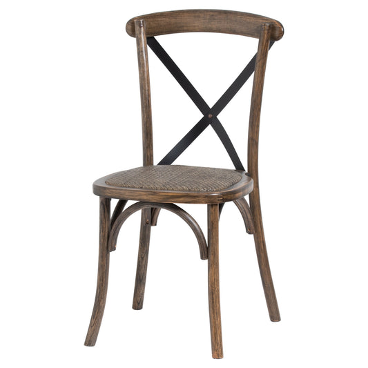Cross Back Dining Chair - Luxe Home Comforts