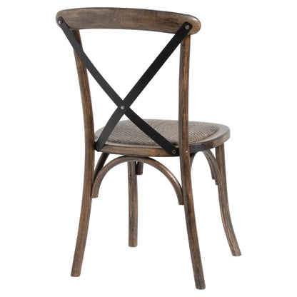 Cross Back Dining Chair - Luxe Home Comforts