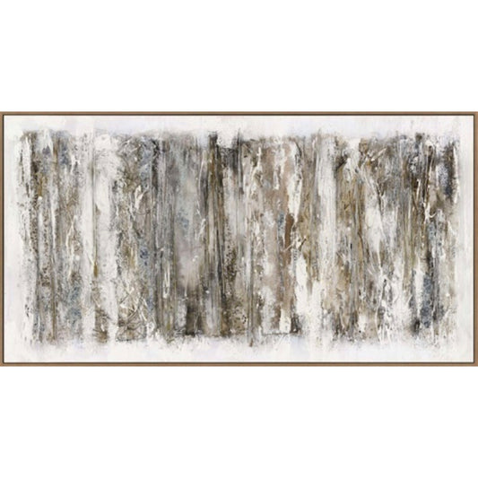 Ethereal Hand Painted Canvas In Frame - Luxe Home Comforts