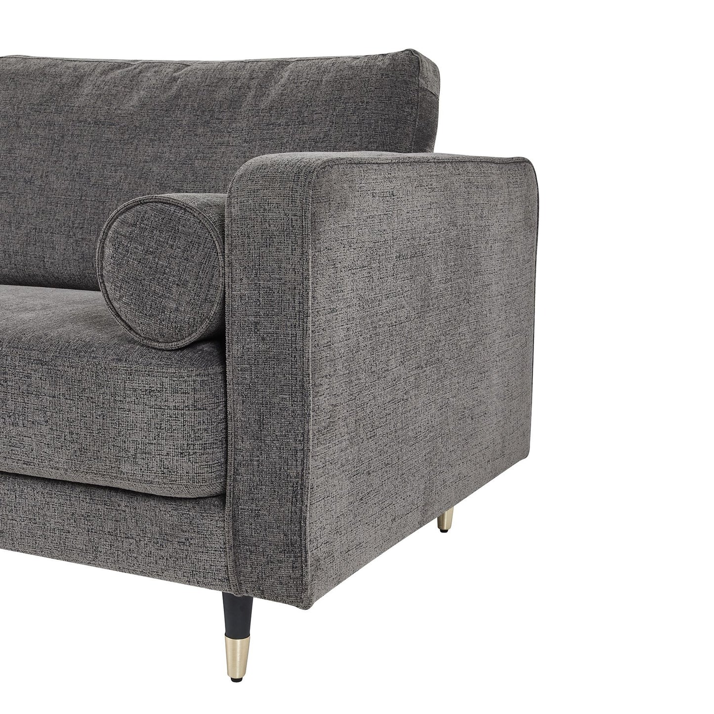 Hampton Grey Large Arm Chair - Luxe Home Comforts