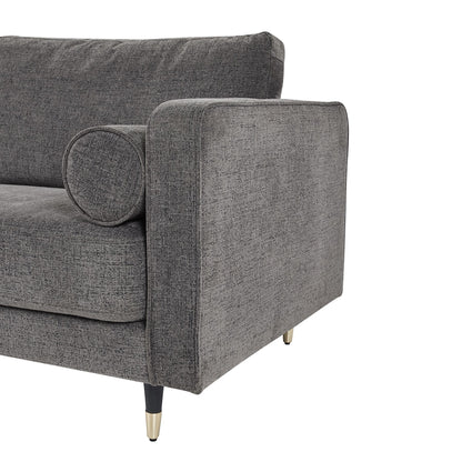 Hampton Grey Large Arm Chair - Luxe Home Comforts