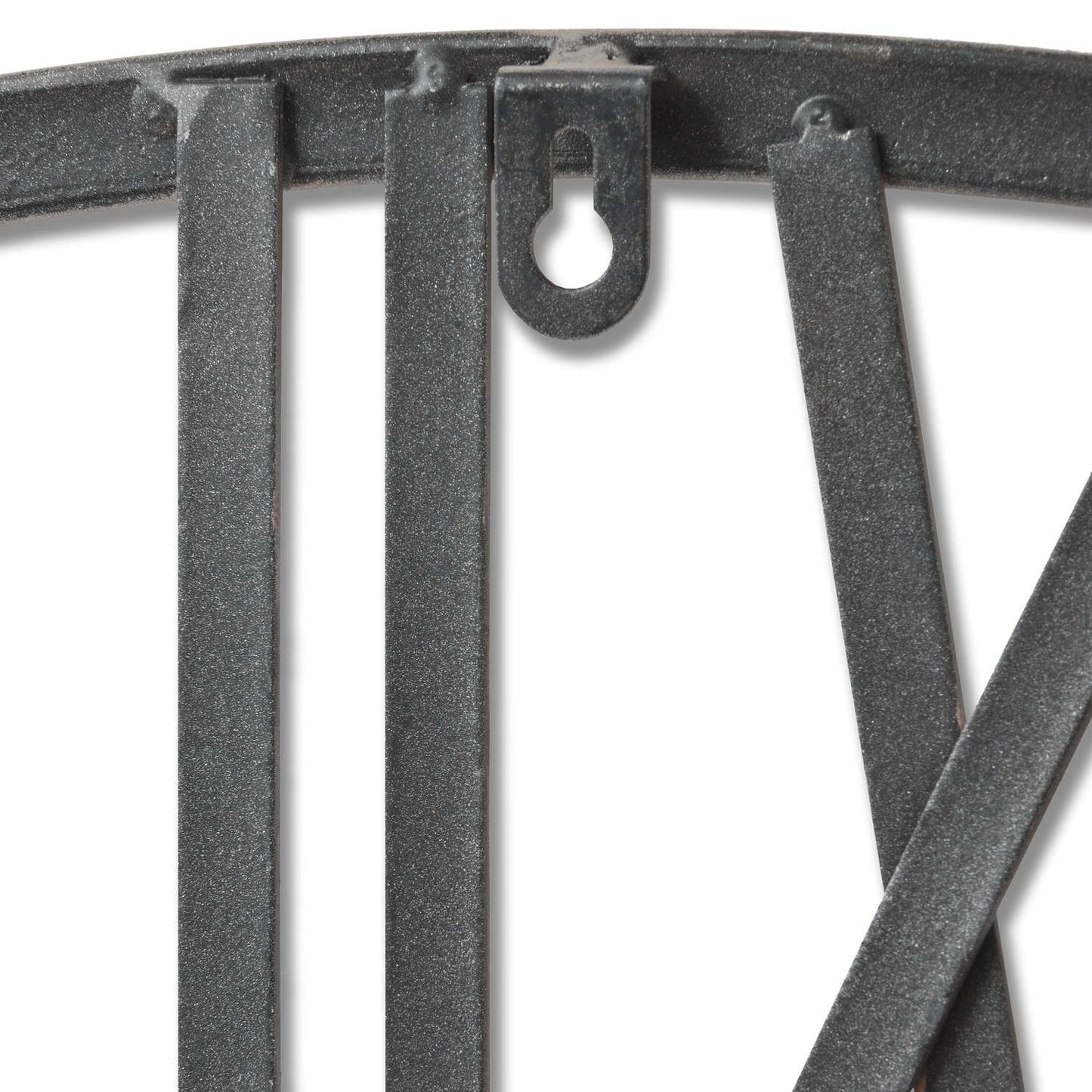 Large Silver Skeleton Wall Clock - Luxe Home Comforts