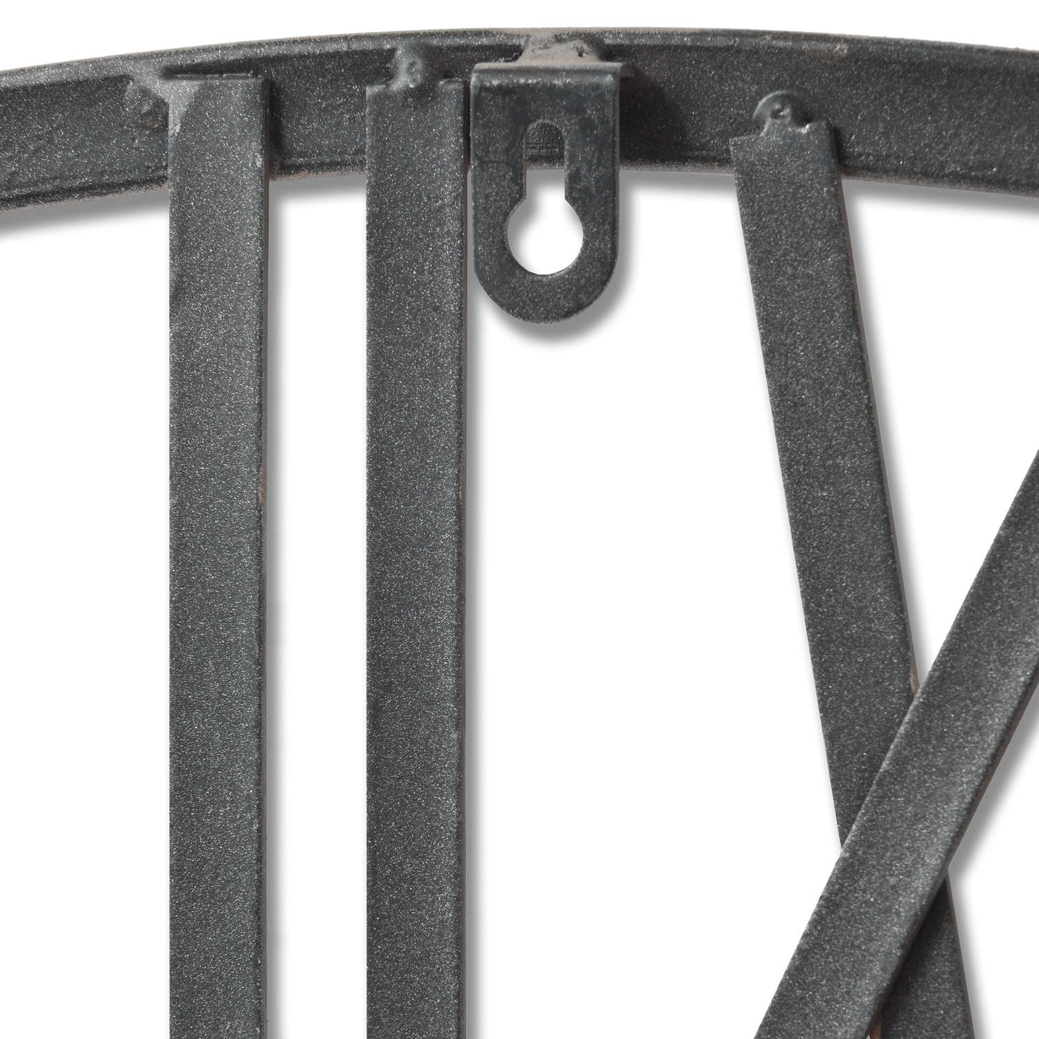 Large Silver Skeleton Wall Clock - Luxe Home Comforts