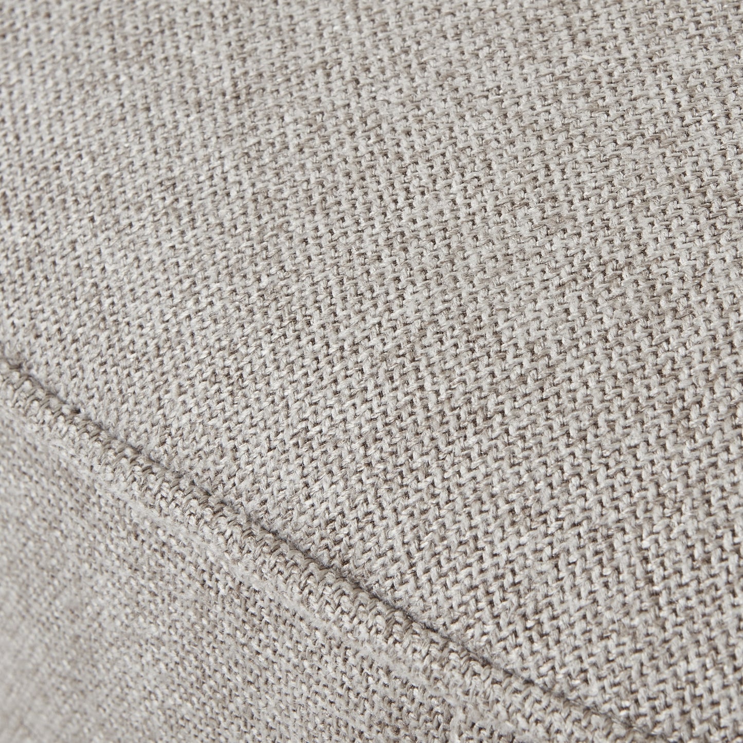 Lily Swivel Ottoman In Oatmeal Twill - Luxe Home Comforts