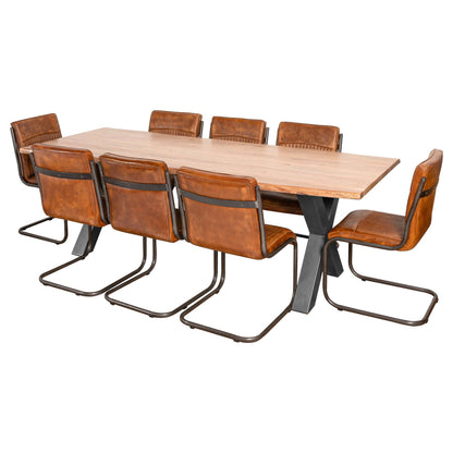 Live Edge Collection Large Dining Table - Luxe Home Comforts