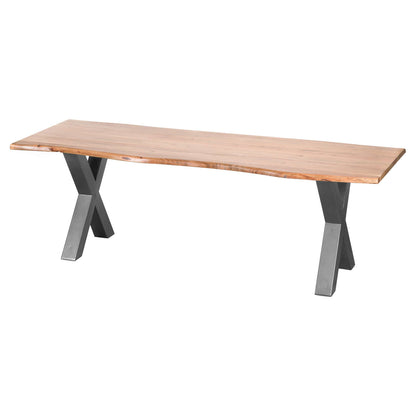 Live Edge Collection Large Dining Table - Luxe Home Comforts