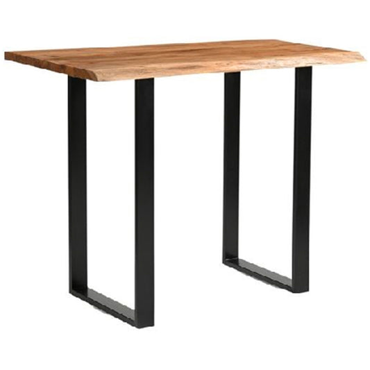 Live Edge Collection Light Acacia Bar Table - Luxe Home Comforts