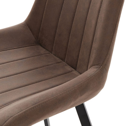 Malmo Coffee Dining Chair - Luxe Home Comforts