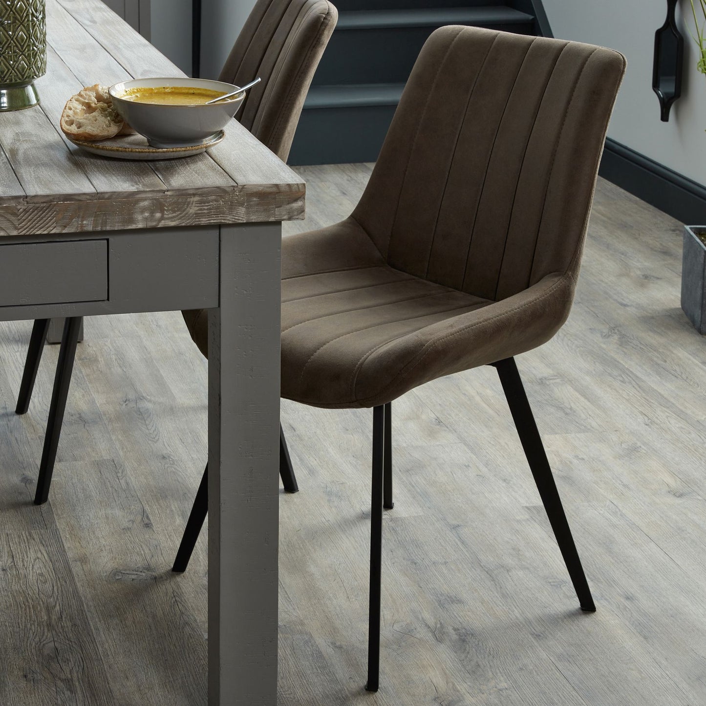 Malmo Coffee Dining Chair - Luxe Home Comforts