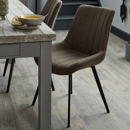 Malmo Coffee Dining Chair - Luxe Home Comforts
