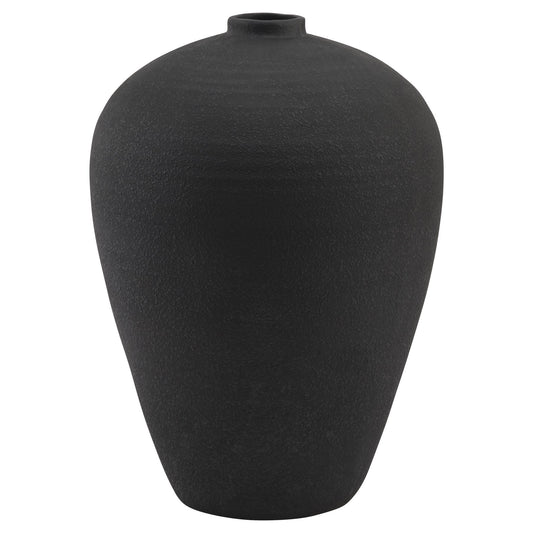 Matt Black Tall Astral Vase - Luxe Home Comforts