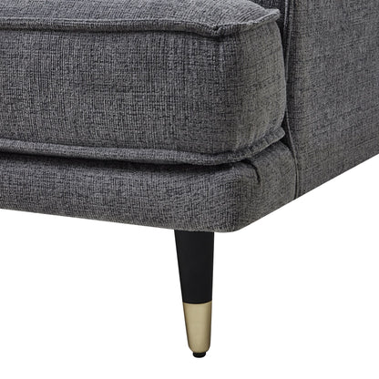 Richmond Grey Large Arm Chair - Luxe Home Comforts